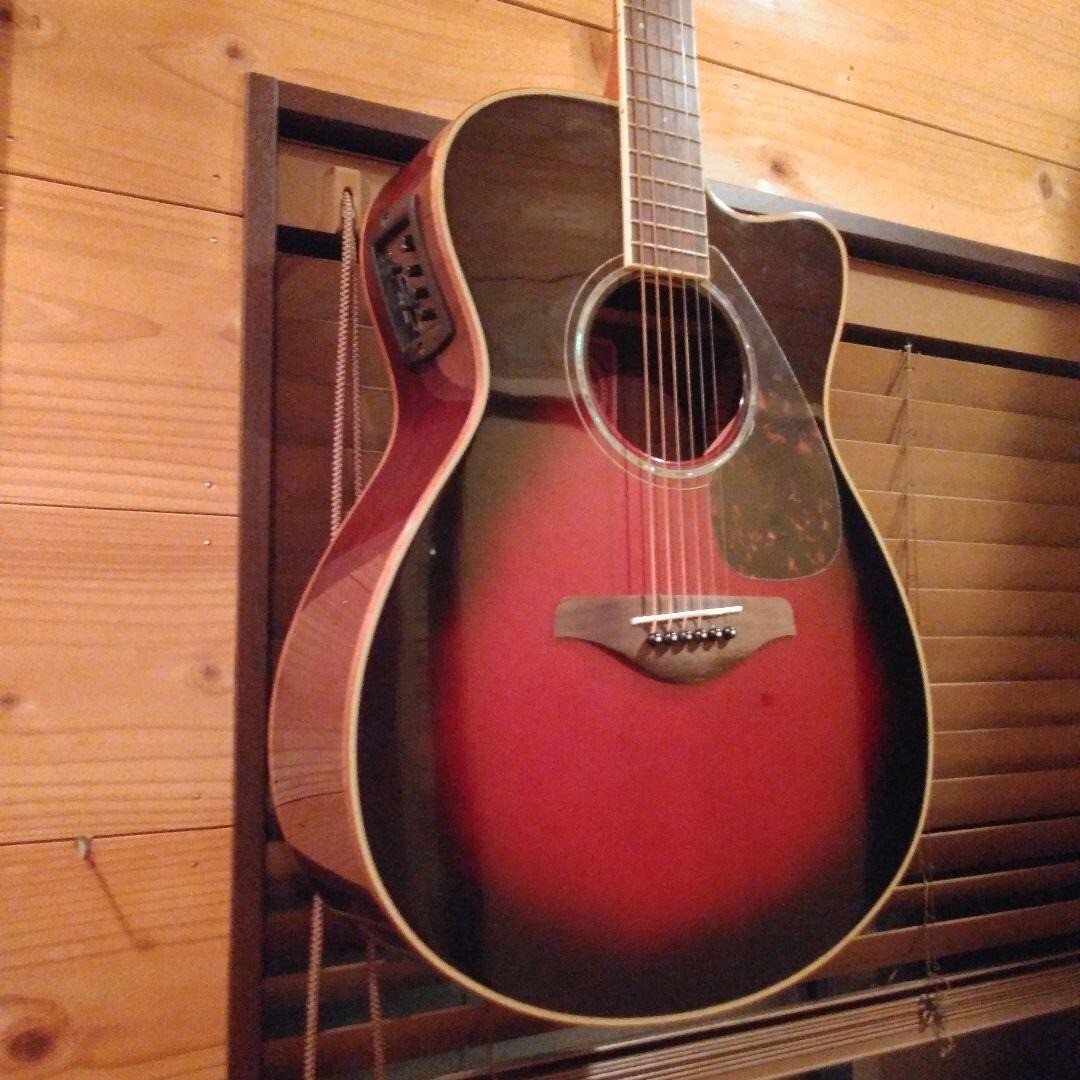 YAMAHA FSX-755SC DSR Acoustic Electric Guitar Sunburst Used