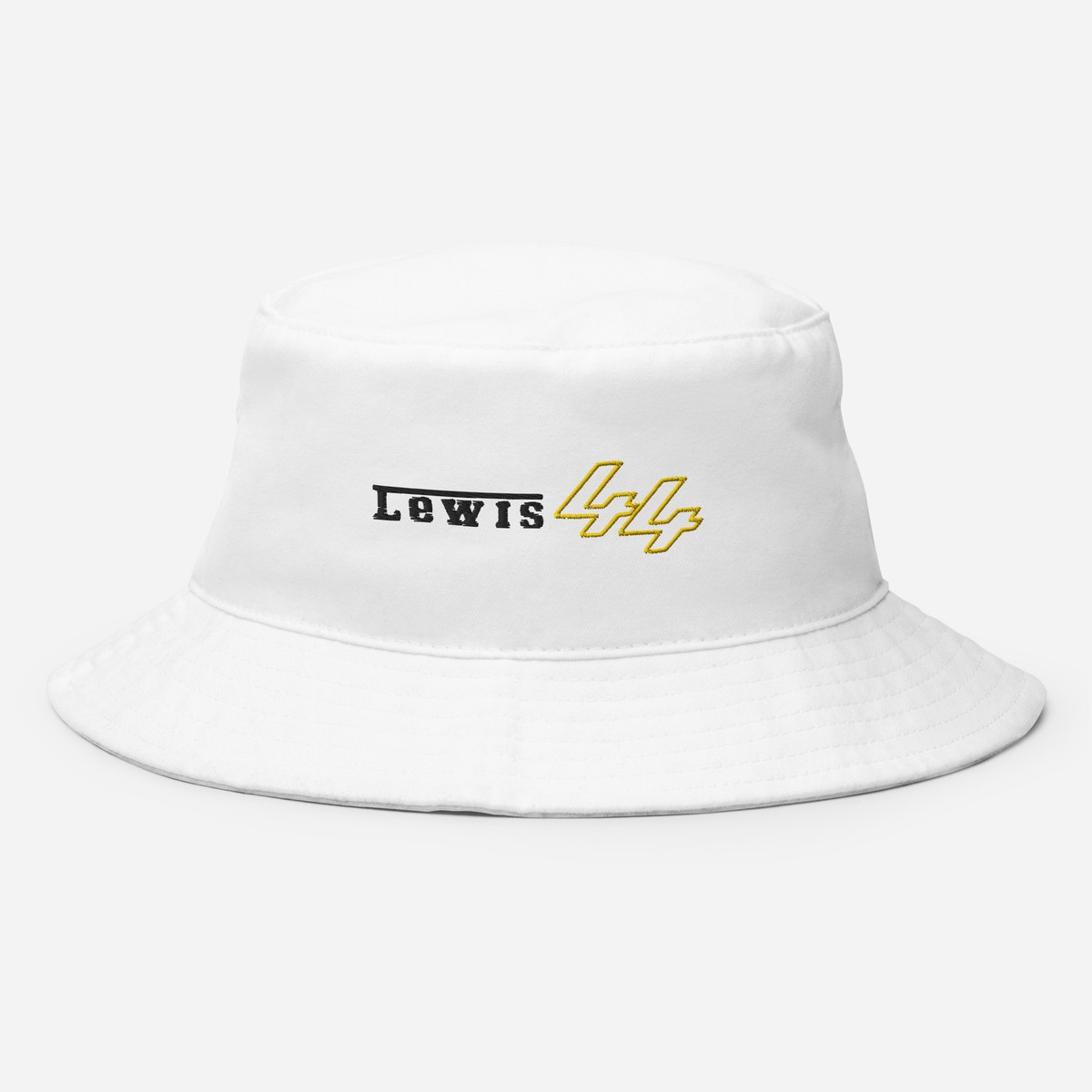 Lewis Hamilton Bucket Hat Ferrari F1 2025 #44 Scuderia White