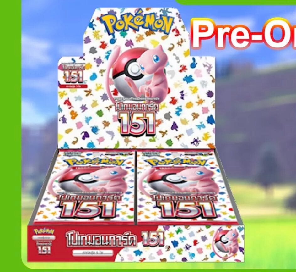 Pokemon TCG 151 Booster Box Thai Language | eBay Pokemon TCG 151 Booster Box Thai Language | eBay