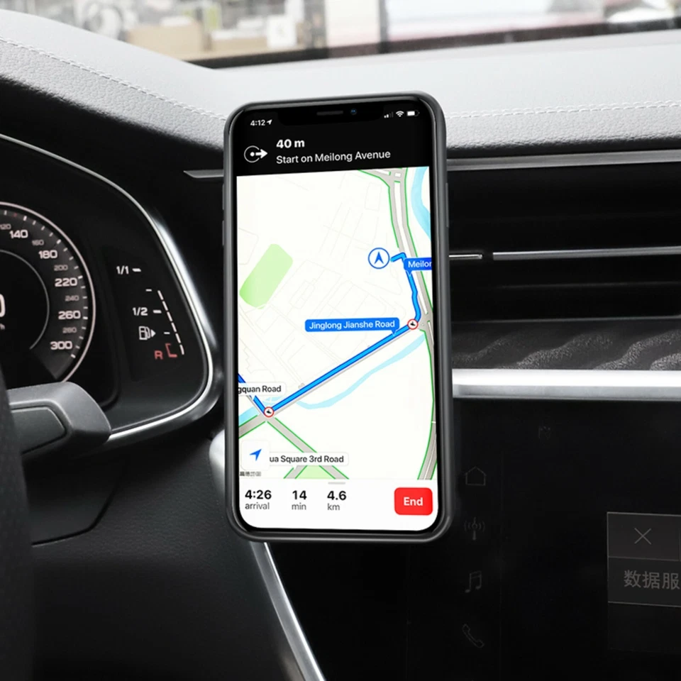 Car Phone Holder Mount Dash Dashboard Stand Magnetic Magnet 360° Rotation GPS - Image 4 of 4