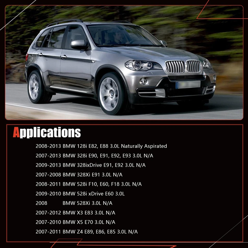 Комплект прокладок головки блока цилиндров N52B30 подходит для 07–13 BMW 128i 328i 528i 528XI X3 X5 Z4 3.0 - Изображение 2 из 4