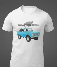 Classic Blue Ford Bronco T-Shirt