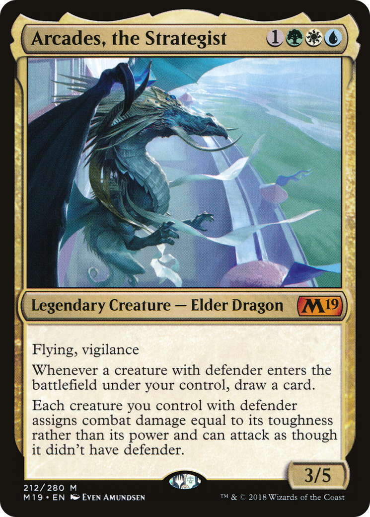 Arcades, the Strategist MTG EDH Commander Deck | WALLS OF TERROR! Arcades, the Strategist MTG EDH Commander Deck | WALLS OF TERROR!