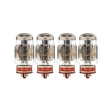 Current & Gm Matched Quad (4) Genalex Gold Lion Reissue KT88 / 6550 Vacuum Tu...