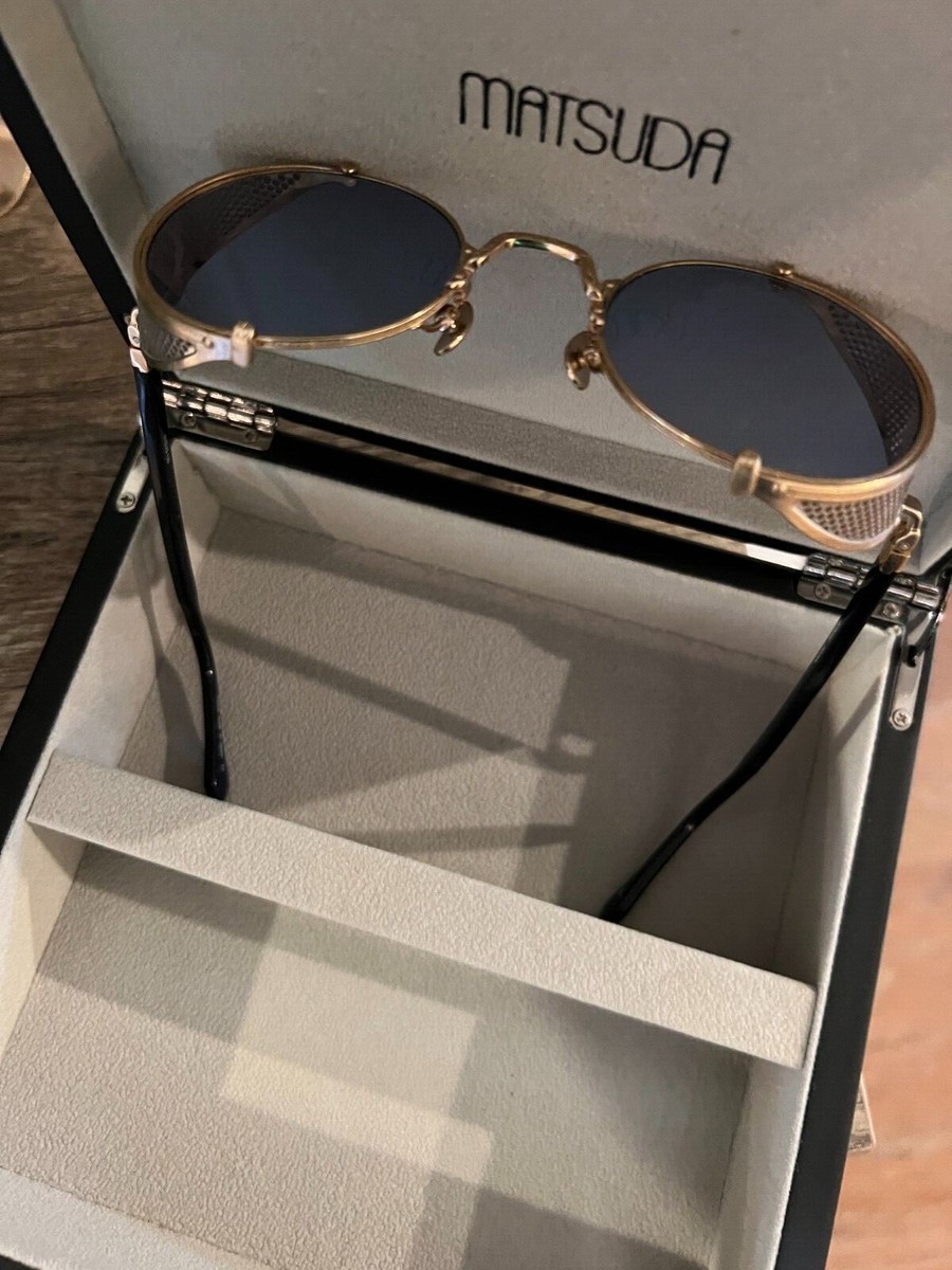 MAZDA サングラス　10610H Matsuda Official | 10610H Round Sunglasses - Hand Made in Japan