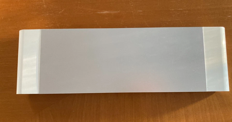 Bildschirmerhöhung Monitorständer mit 4 USB Ladeports Silber/Weiß