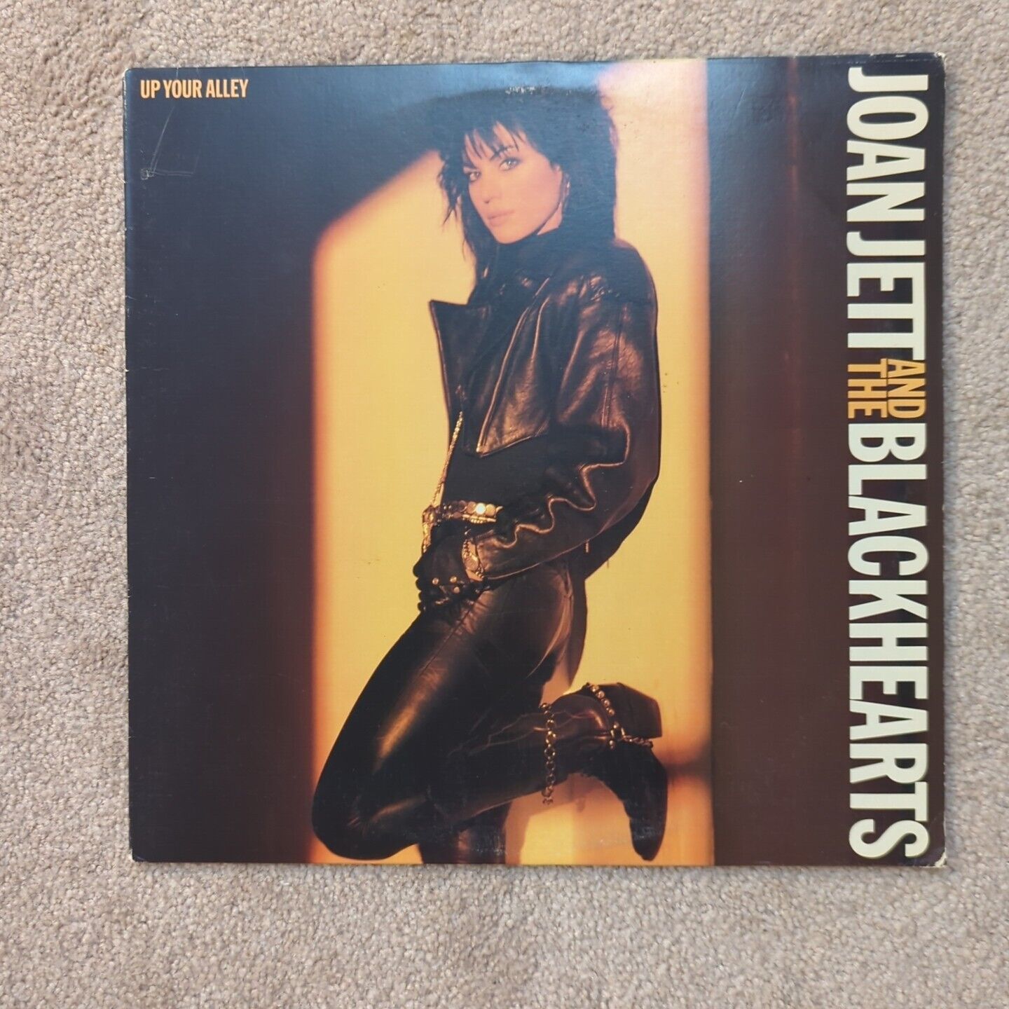 Joan Jett and the Blackhearts Up Your Alley 1988 LP Vinyl Vintage