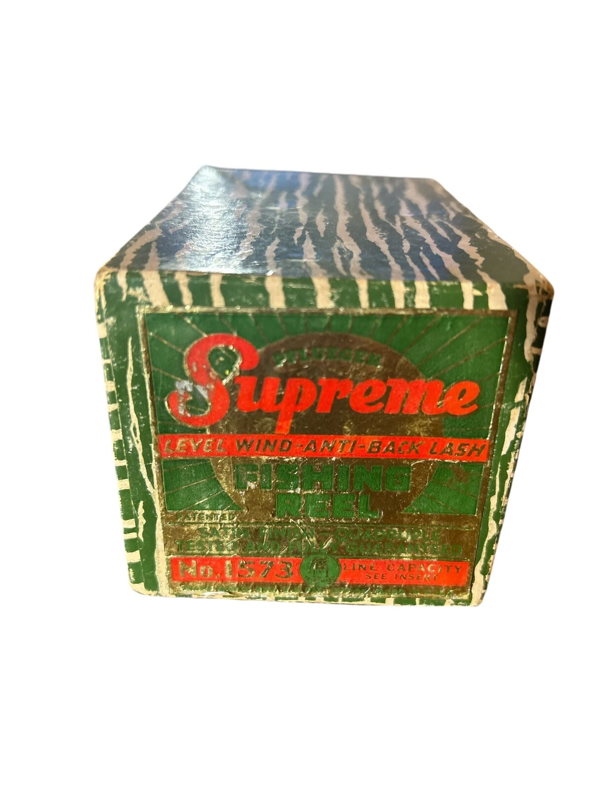 Moulinet de pêche vintage Pflueger Supreme BOITE et accessoires n° 1573