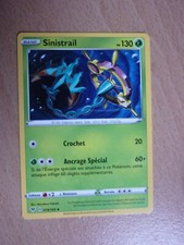 Carte Pokémon Sinistrail 130 PV 019/185 (19/185) (Voltage éclatant)