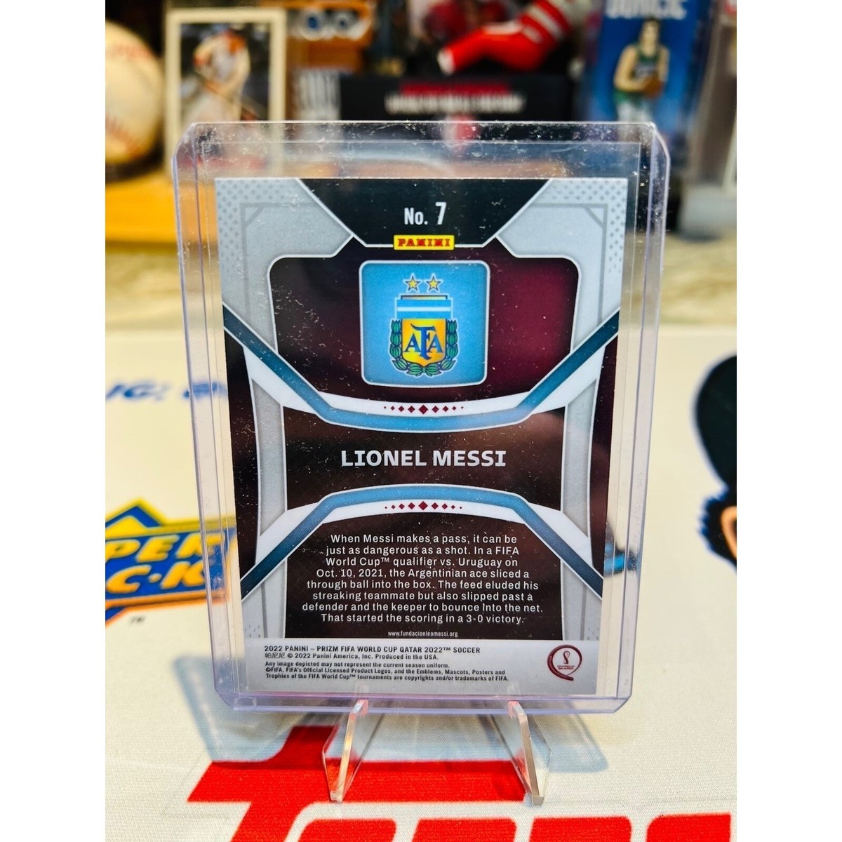 2022 Prizm Fifa World Cup Soccer Lionel Messi #7 Argentina | eBay