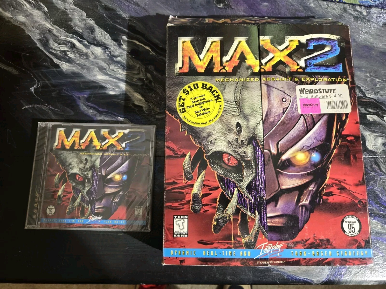 M.A.X.2: Mechanized Assault & Exploration (PC, 1998, CD-ROM) Big Box Game Sealed