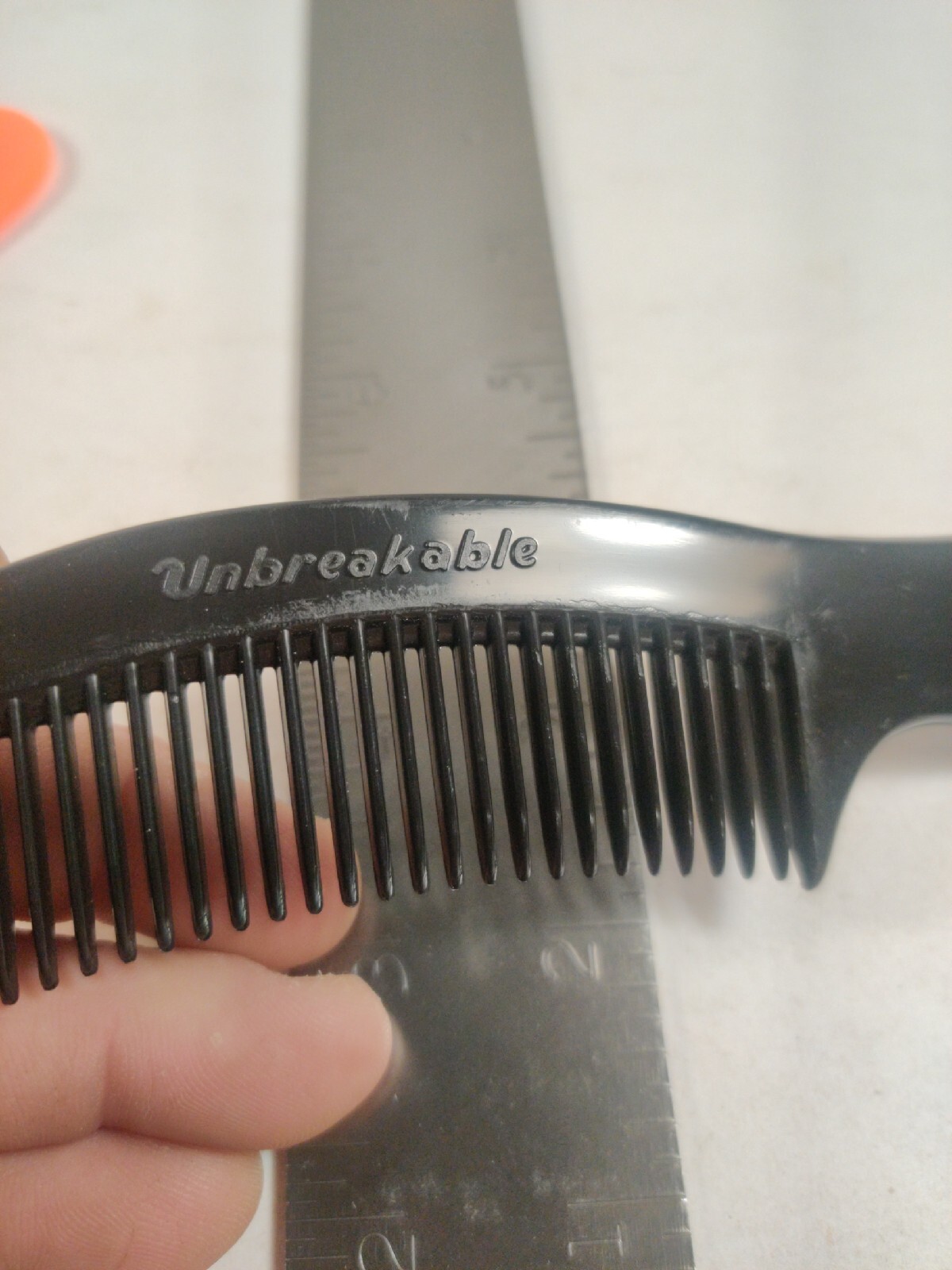 Vintage Unbreakable 6.5” Super COMB Black Original Old Stock | eBay
