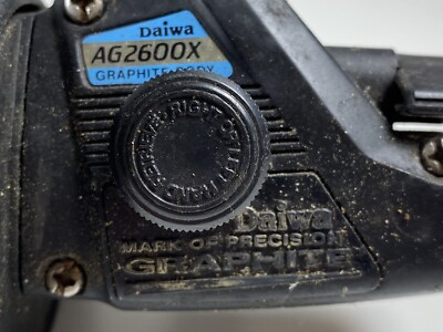 daiwa ag2600x reel Ryoga RYGSV100L Baitcasting you will be amazed at its performance and its perfectly well suited for both the surf and freshwater fishermen Large Black Vintage Daiwa AG2600X