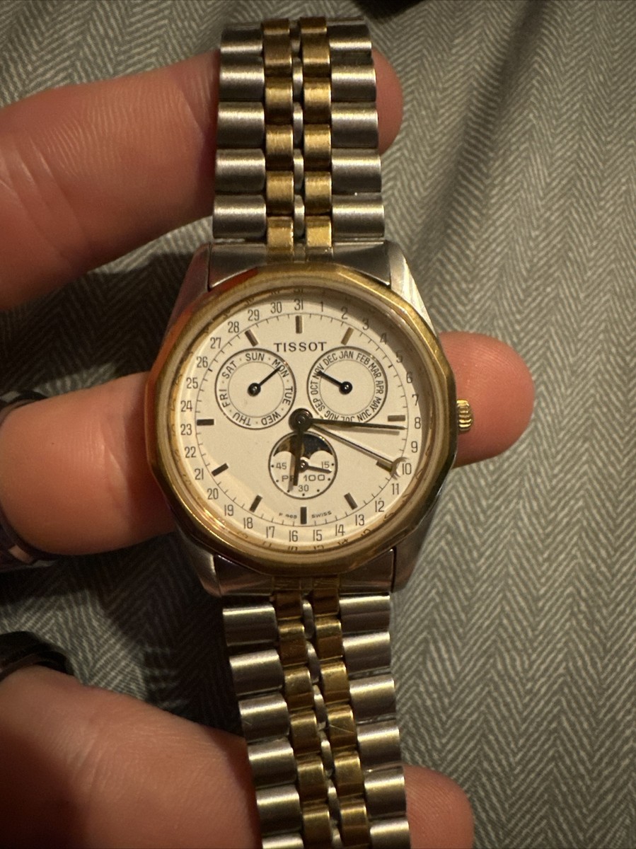 Tissot P 365/564 Triple Calendar Moonphase | eBay