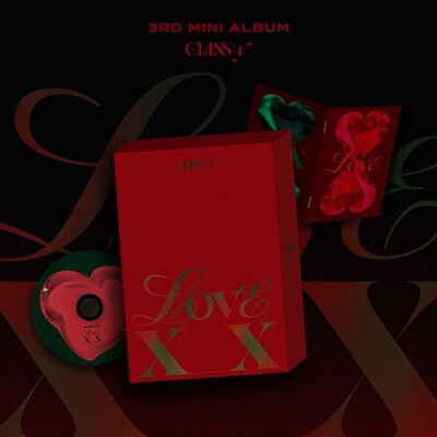 CLASS:y   3. Mini album [LOVE XX] CD Disc Photo Card K-Pop Book Girl Band Book