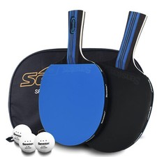 Ping Pong Paddles Table Tennis Paddle, Ideal for Entertainment or Competition...