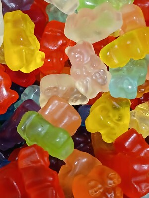 Albanese 12 Flavor Bears Gummy Gummies Candy Candies 1 Pound