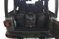 Kjust Dedizierte Taschen 4 Stk Set Kompatibel Mit Jeep Wrangler Phev Iv 2018 -