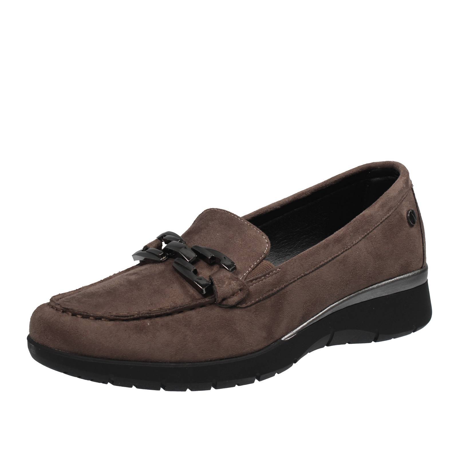 Синие Мокассины в Тессуто Марроне - Талья 40 262 см Scarpe Donna Mocassini 12290₽