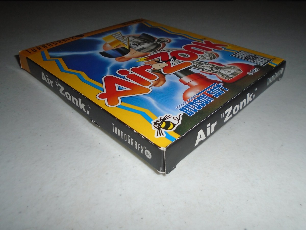 Air Zonk with box! Complete (NEC TurboGrafx-16 / Duo) bonk's