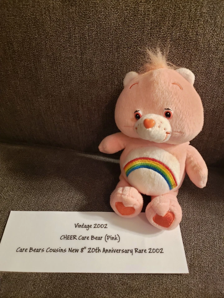 Juego de 4 Osos de Cuidado Vintage 8" Serie 2 Coleccionables. Foto 4 de 4