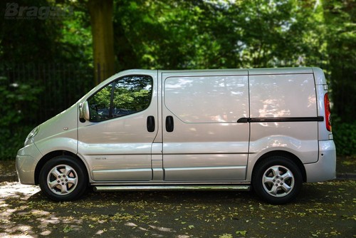 Side Bars To Fit Renault Trafic 2002-2014 LWB Stainless Steel Tubes Accessories - Picture 10 of 12
