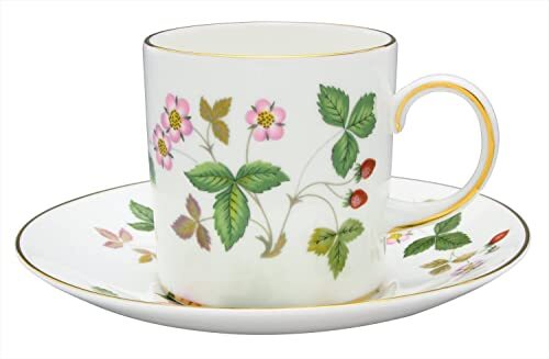 Portmeirion Botanic Garden Set Da 6 Tazze Da Caffè Con Piattino – Ceramica 103,5 Ml, Adatte Al Microonde - 4