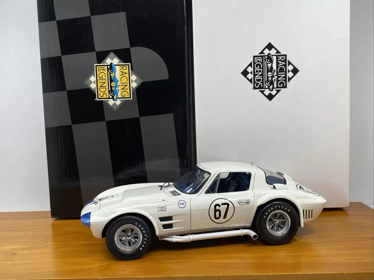 Chevrolet Corvette Grand Sport Coupé #50 Sebring 1963 – Exoto 1/18, Bleu, Modèle Occasion