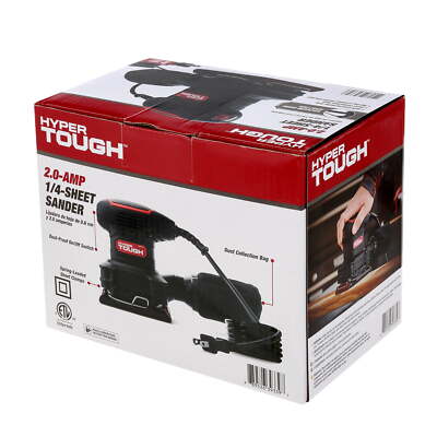 2 Amp Corded 1/4 Sheet Palm Sander, New Condition New Free Shipping