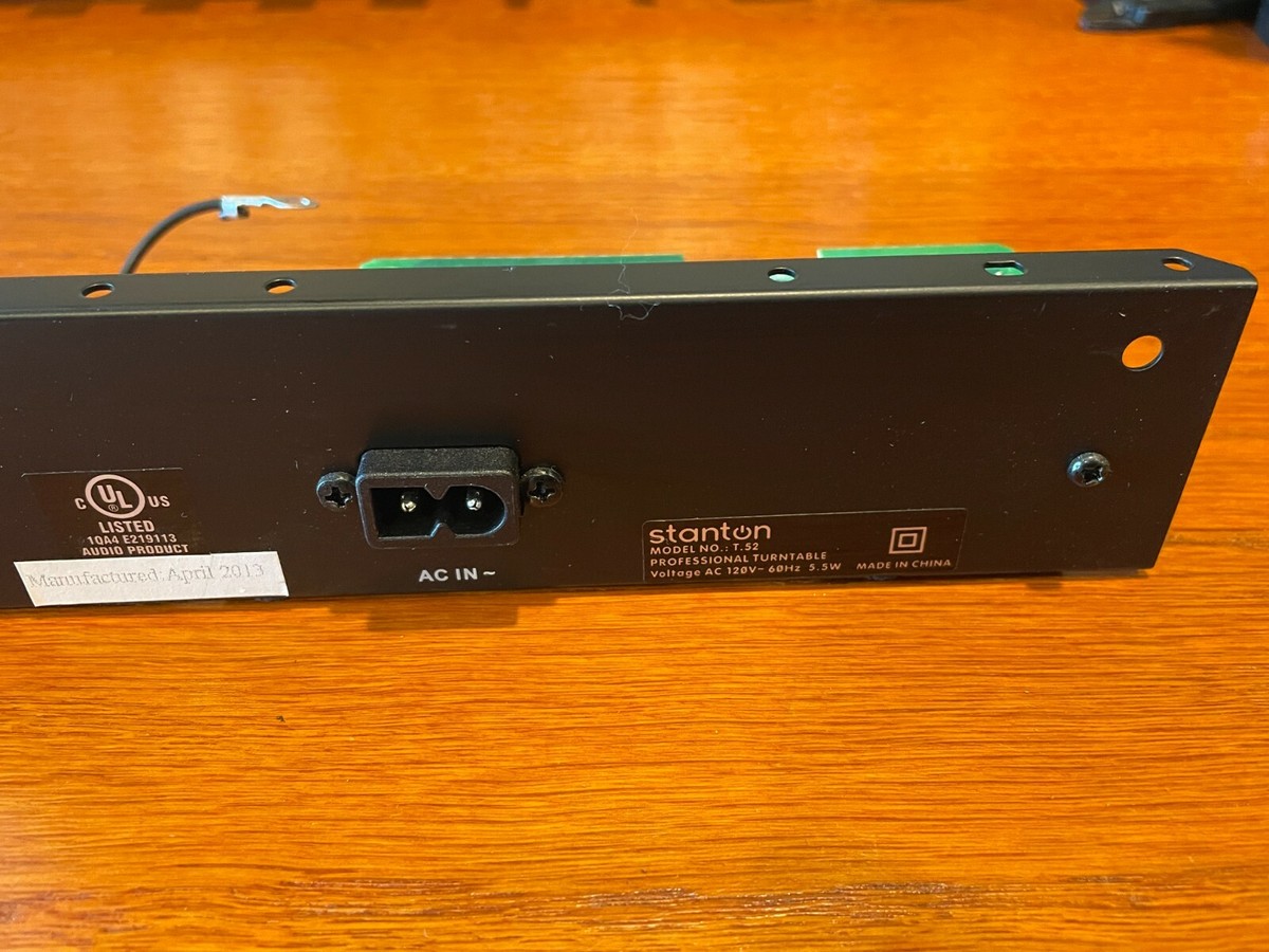 Stanton T.52 Turntable Parts - A/C & Output Assembly | eBay