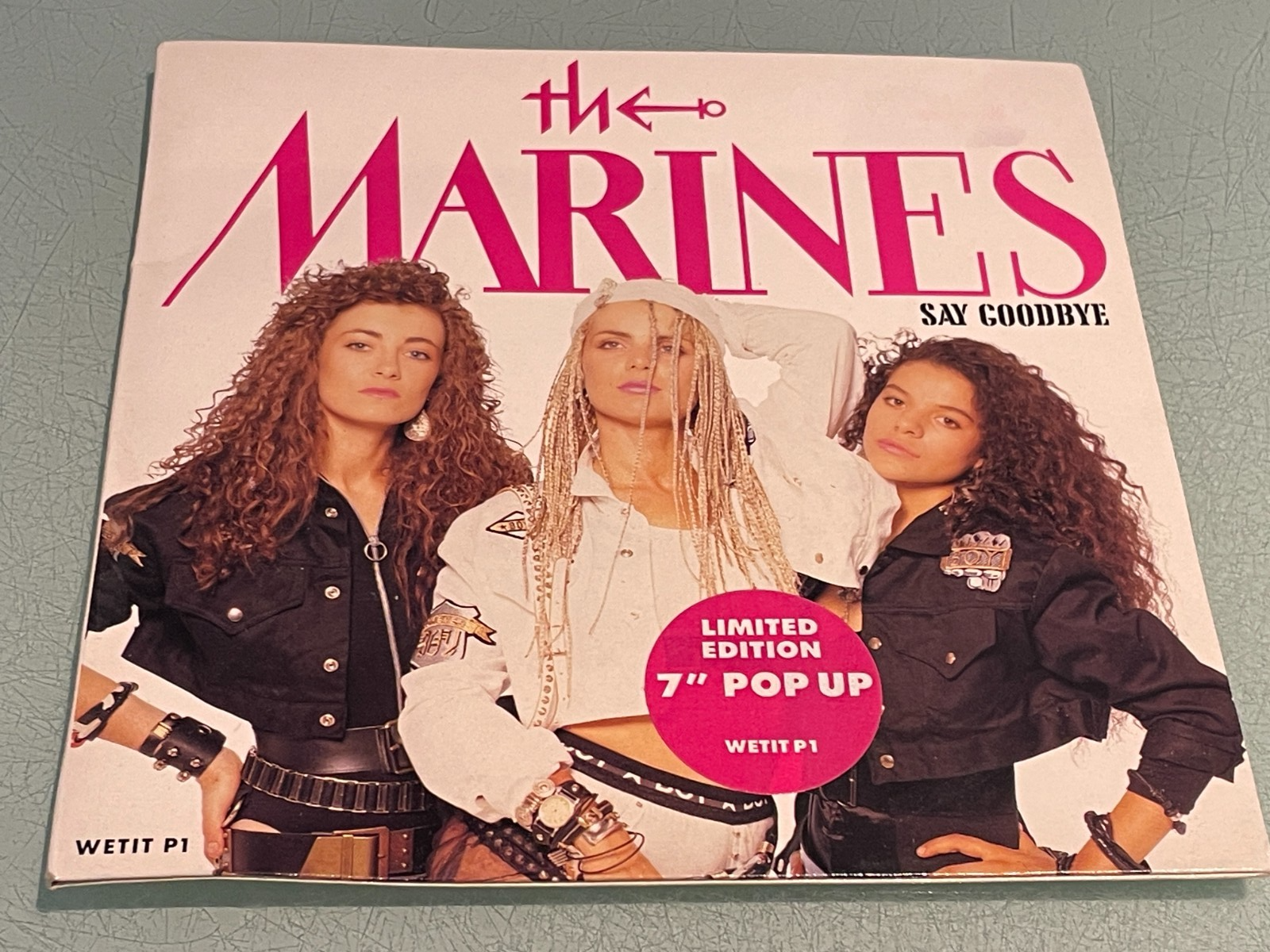 The Marines - Say Goodbye - Limited Edition Pop Up - Vinyl Record 7"" Single