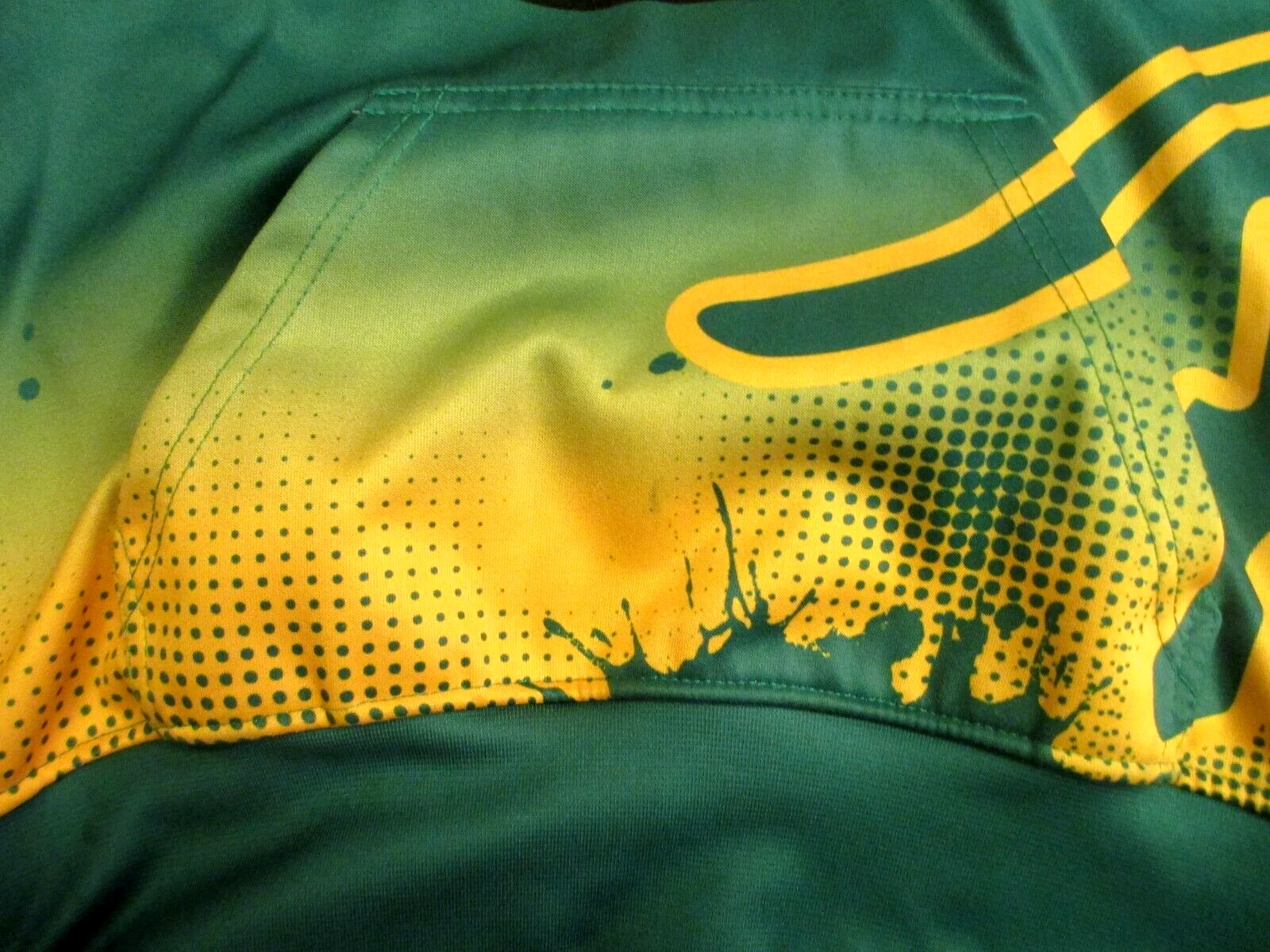 VETEMENTS Felpa con cappuccio Cheetahs Cross Country stampa grafica pullover riscaldamento pista giovane grande