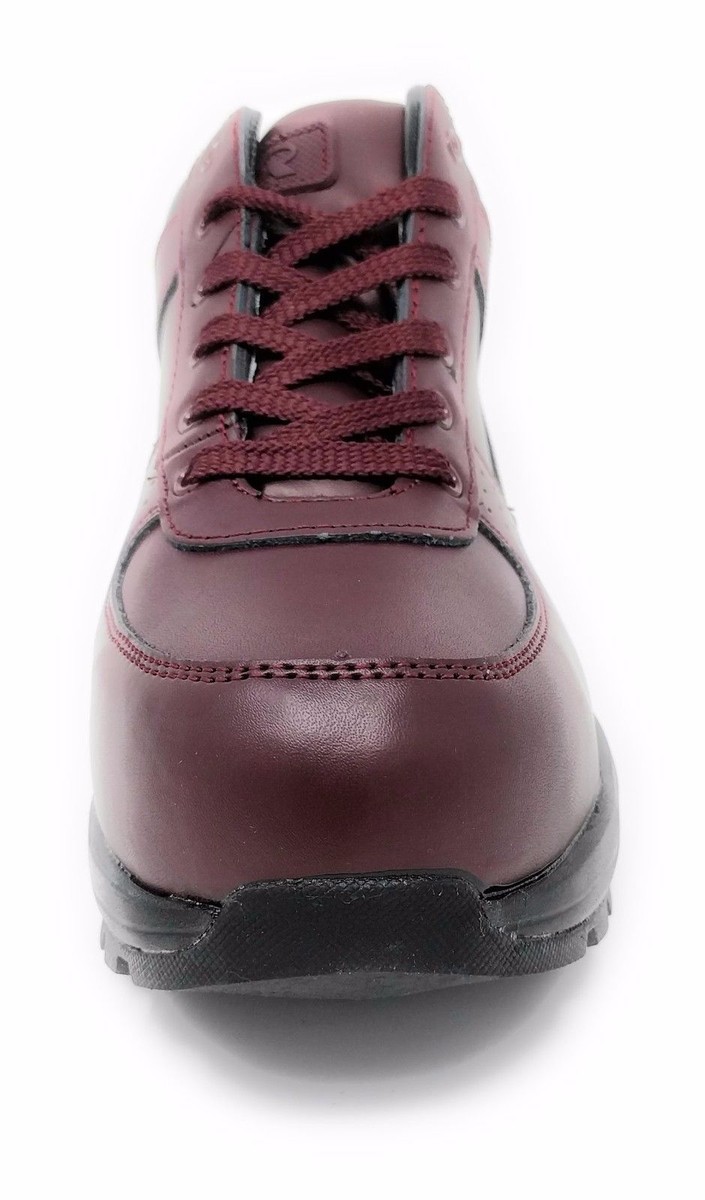 NEW MEN MOUNTAIN GEAR DDAY LE 2 BURGUNDY LEATHER AIR BUBBLE 