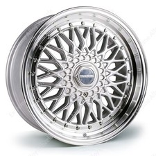 16" Silver DRRS Alloy Wheels Volkswagen Caddy Van Golf Mk1 Mk2 Mk111 4x100 Ss