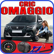 Ersatzrad 5-Loch 17 Zoll Seat Arona Mit Wagenheber + Schlüssel Tasche Neu