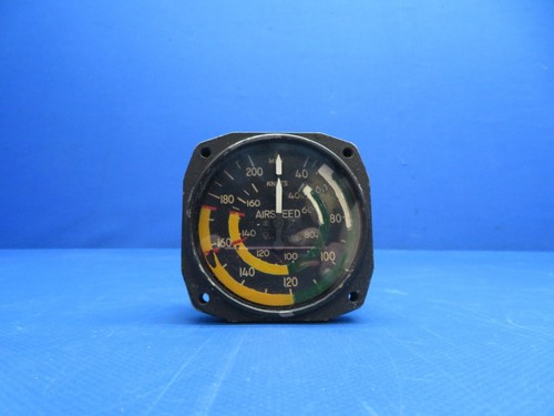 Beech 23 Musketeer Airspeed Indicator P/N 169-380009-5 WARRANTY (0425-168)