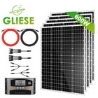 600W Solarmodul Set Solaranlage Komplettset Solarpanel Mono Wohnmobil Camping DE