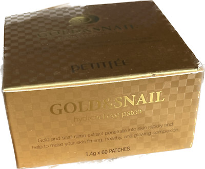PETITFEE GOLD AND SNAIL HYDROGEL EYE PATCH 60 STÜCK