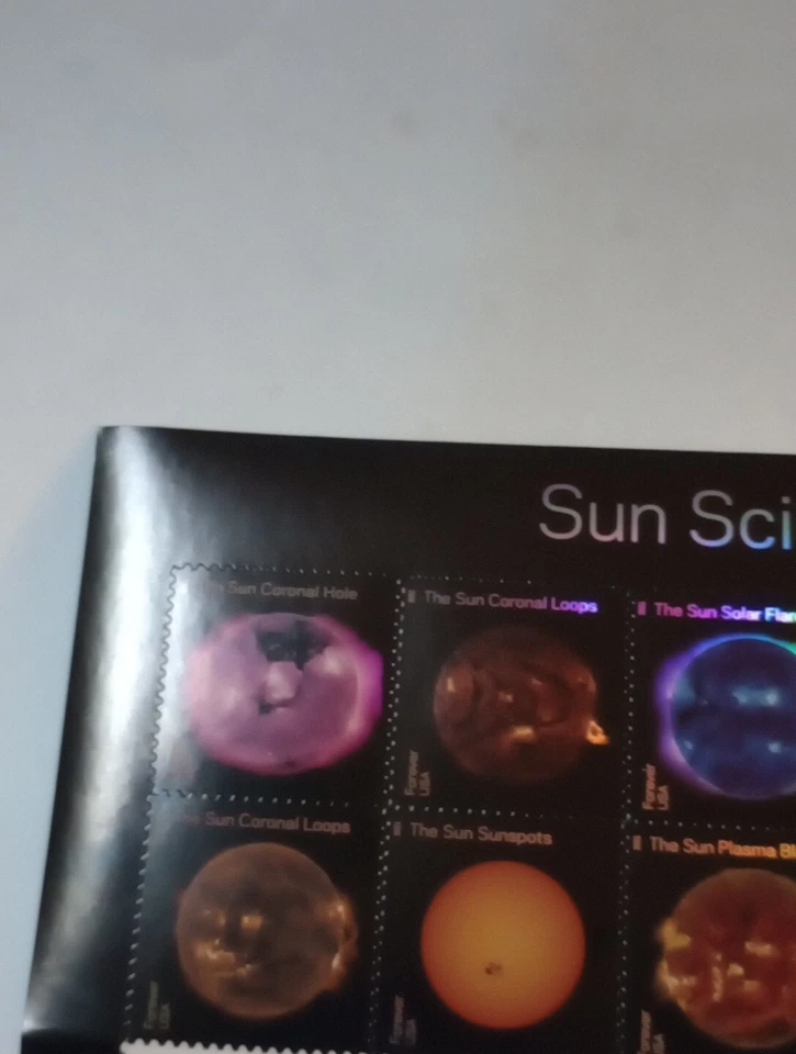 FOREVER MINT NH SELF ADHESIVE SUN SCIENCE 10 STAMP SET FV 7.80 - Image 2 of 4