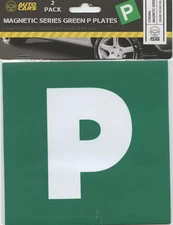 Magnetic P Plates - Green - VIC Pack of 2