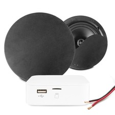 Bluetooth Ceiling Speaker Kit - BT20 Amplifier with PD NCSS8B 8" Speakers