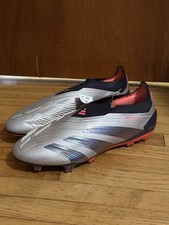 260 Retail Men s 7/Women s 8 Adidas Predator Elite LL Laceless FG Gray