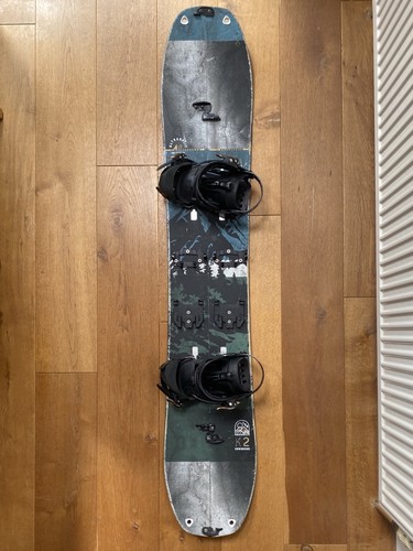 K2 Ultrasplit 158 Split Board + Burton Hitchhiker Medium Bindings + K2 skins - Picture 2 of 10