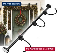 Garland Hanger for Front Door Frame, Large Adjustable Wreath Holder
