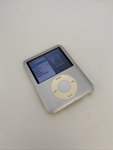 Apple iPod nano 3rd Generation 8GB USB MP3 Player - Silver - Photo 1 sur 8