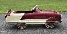 1950s Garton Kidillac Chain Driven Luxury Pedal Car Lights  Horn Untested 5472