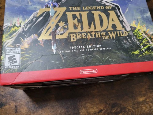 (No Game) Breath Of The Wild Special Edition Box And Accessories. Case, CD, Coin - Picture 6 of 8