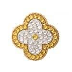 Bonjoc: Ball Marker & Hat Clip - Hera Clover White