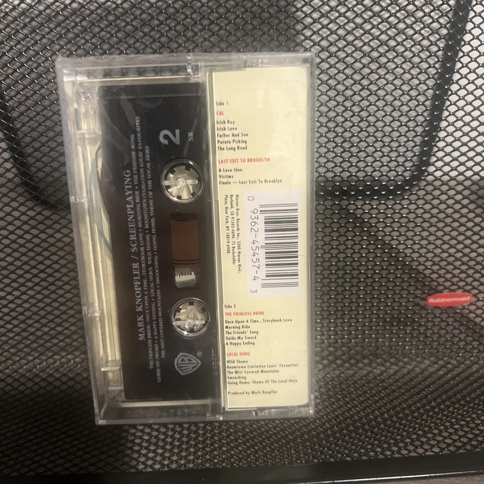 Mark Knopfler - Screenplaying Cassette- Sealed!! Foto 3 de 4