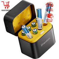 Wiederaufladbare AAA Lithium Akkus 1300Mwh 1,5V Mit LadegeräT 8Er Pack Langlebig